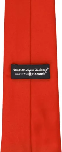 Vista 181 de tiemart Corbata de color sólido para hombre Longitud estándar