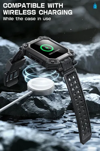 Vista 7 de SUPCASE Paquete para Apple Watch Series 8/7 [1.772 in]