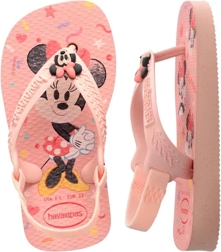 Vista 5 de Havaianas Baby Disney Classics Minnie Mouse Flip Flop Sandalias