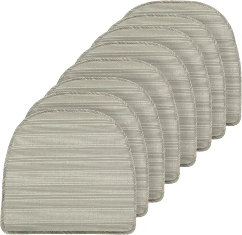 Vista 56 de Klear Vu Raindrop The Gripper - Cojines antideslizantes para silla, suaves y cómodos, almohadillas para asiento, almohadón para cocina, comedor u