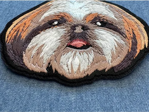 Vista 6 de Parche para perros Eddie Shih Tzu (P7505)