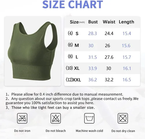 Vista 7 de Camisetas para mujer, sin mangas, acanaladas, cómodas y lisas, reversibles, para entrenamiento, deportes, acondicionamiento físico, yoga