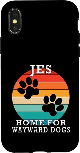 Vista 5 de JES Home for Wayward Dogs Family Name Case for iPhone 16