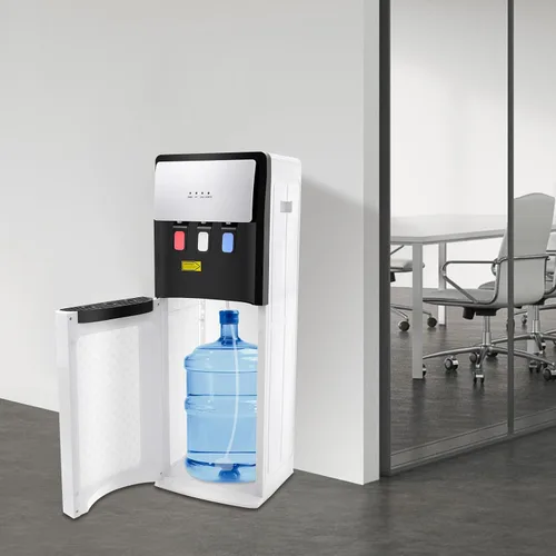 Vista 3 de Dispensador de agua de carga inferior para botella de 5 galones, 36.41 pulgadas de alto 3 Temperature Settings Water Cooler Dispenser, Hot & Cold