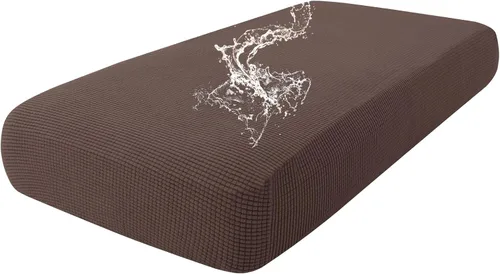 Vista 152 de Fundas impermeables para sofá seccional, fundas de cojín antideslizantes para sofá Ajuste seccional en forma de L, tela jacquard elástica, parte