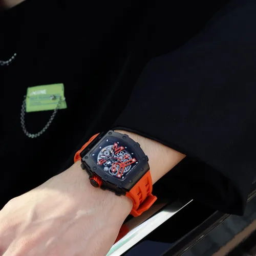 Vista 5 de TSAR BOMBA Relojes mecánicos automáticos de lujo para hombre movimiento japonés cristal de zafiro Reloj impermeable de 1640ft Relojes de pulsera