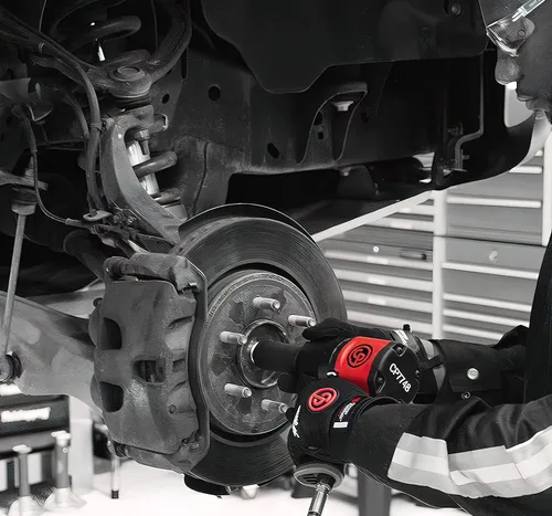 Vista 9 de Chicago Pneumatic CP7748 Llave de impacto de aire de 1/2 pulgada, roja, metálica