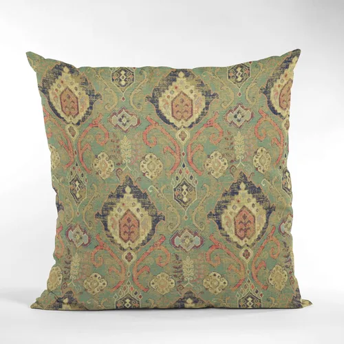 Vista 5 de Plutus Brands Plutus Nile Romero - Almohada tejida de lujo x 18 pulgadas, doble cara 18 x 18 pulgadas, color verde