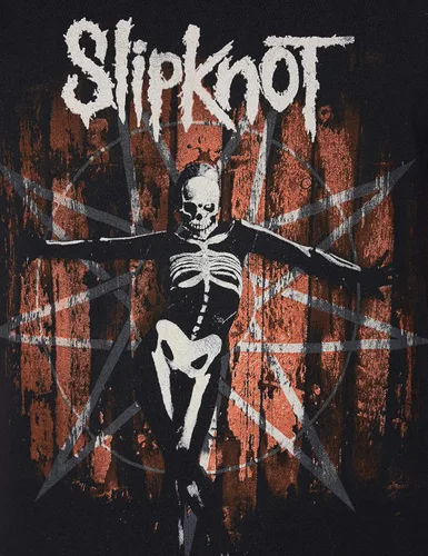 Vista 3 de Slipknot Camiseta para hombre .5 The Gray Chapter - Negro - X-Large, Negro