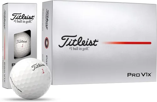 Vista 6 de Pelotas de golf personalizadas Titleist Pro V1X Agrega logo, imagen o texto (Set de 12)