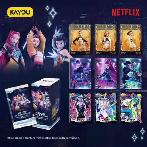 Vista 6 de KAYOU × Tarjeta KPop Demon Hunters-Energy Edition-001-NA-Series 1-A