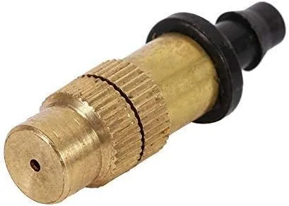 Vista 6 de Yosoo Boquilla de rociadores rociadores para riego riego sistemas de nebulización de latón ajustable rociador atomizador para césped de jardín, 5