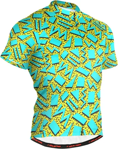 Vista 25 de Camiseta de ciclismo de manga corta para hombre Multi-Color 1