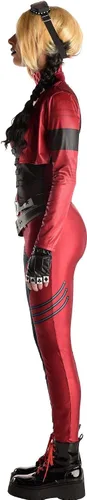 Vista 4 de amscan Harley Quinn Halloween Costume for Adults Suicide Squad 2 Includes Top and Pants