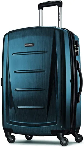 Vista 3 de Samsonite Winfield 2 - Equipaje rígido con ruedas giratorias, Color verde azulado., 2-Piece Set (2028)