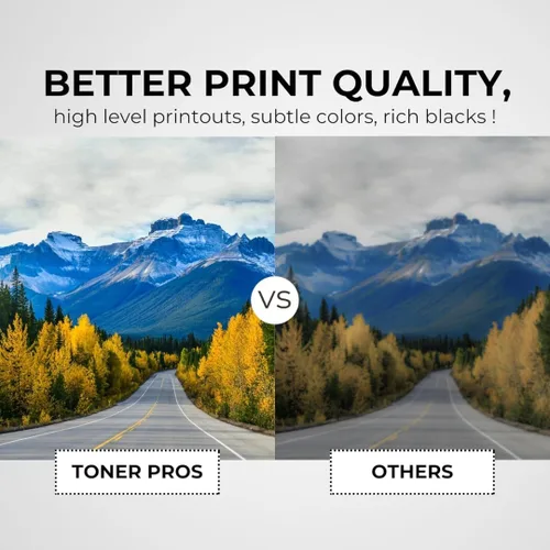 Vista 4 de Toner Pros Cartucho de tóner remanufacturado para impresoras Xerox AltaLink C8030 C8035 C8045 C8055 C8070, paquete de 4