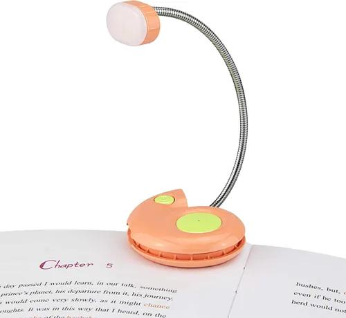 Vista 9 de Luz de libro, luz de lectura LED, luces de lectura para libros en la cama, luz de lectura de libros recargable por USB, luz de libro regulable de 3