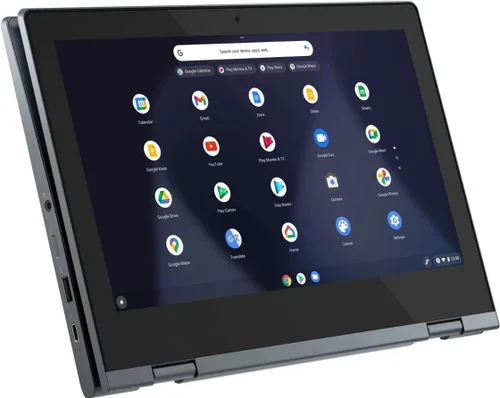 Vista 8 de Lenovo Flex 3 Chromebook 11.6" HD 2 en 1 - Laptop con pantalla táctil, Intel Celeron N4020, 4 GB de RAM, 64 GB eMMC, Abyss Blue