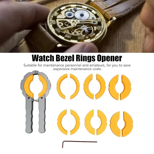 Vista 3 de Repair Tools and Kits Watch Insert Rings Opener Tool Watch Glass Mirror Replacement Tool, Watch Bezel Ring Opener Repair Tools and KitsAccessories
