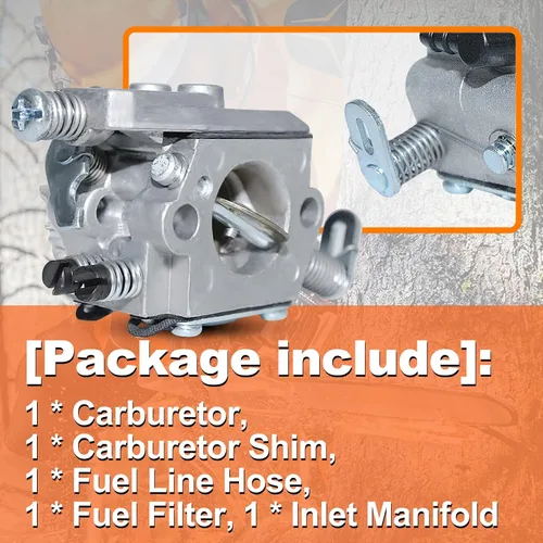 Vista 4 de para Stihl 021 023 025 MS210 MS230 MS250, Ms250 Kit de carburador, 1123 120 0603, 1123 141 2000, 1123 358 7702, 0000 350 350 350 32 ES/112 ES 3 141
