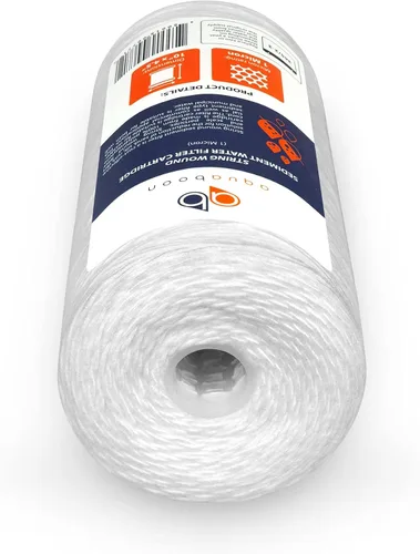 Vista 7 de Aquaboon Filtro de agua para heridas de cuerda de 1 micrón, repuesto de 10 x 4.5 pulgadas, cartucho de filtro de agua para toda la casa compatible