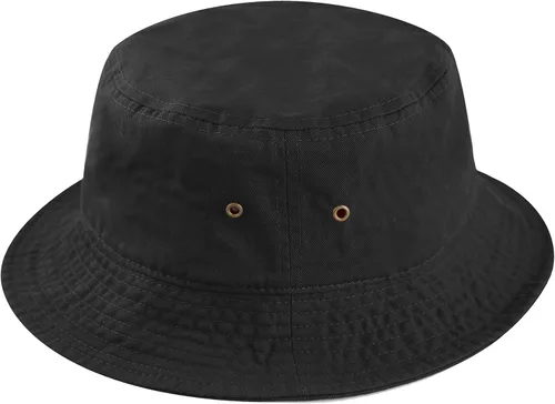 Vista 2 de The Hat Depot - Sombrero unisex, 100% algodón, 300N, fácil de guardar para viajar, playa y verano