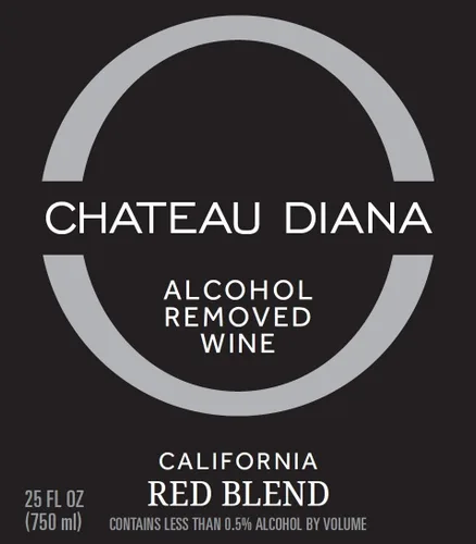 Vista 4 de Chateau Diana Vino tinto de California eliminado con alcohol (2 x 25.4 fl oz.)