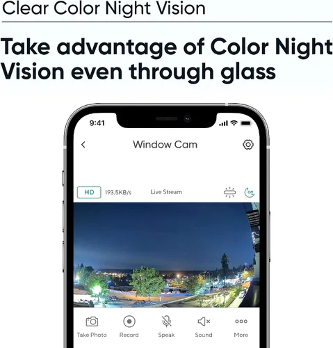 Vista 4 de Wyze Oficial: Soporte de ventana para WYZE Cam OG, v3, v3 Pro, v4