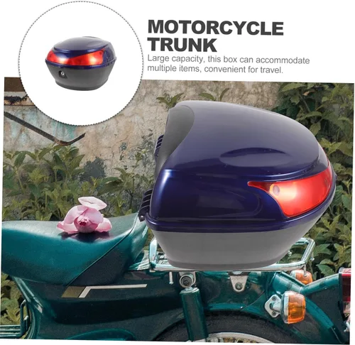 Vista 8 de Vaguelly Tronco de coche eléctrico de motocicleta resistente a la intemperie fácil de instalar para scooter