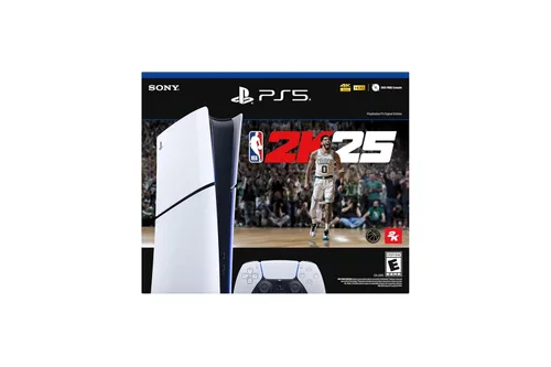 Vista 2 de PlayStation PS5® Digital Edition – NBA 2K25 Bundle