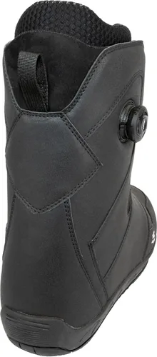 Vista 3 de 5th Element ST - Botas de snowboard con cordones y dial para hombre - Negro, compatibles con fijaciones de snowboard con correas - Forros