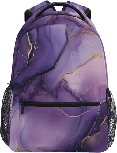 Vista 21 de Kcldeci Mochila escolar para niños pequeños, diseño de leopardo, leopardo, arcoíris, para niños, niñas, mochila escolar para libros de primaria A01