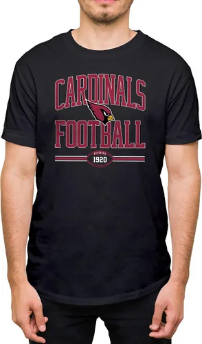 Vista 26 de Hybrid Sports NFL Football Arch - Officially Licensed Adult Short Sleeve Fan Tee for Men and Women