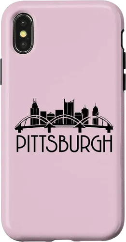 Vista 7 de iPhone 16 Pittsburgh Skyline 412 Steel City Case