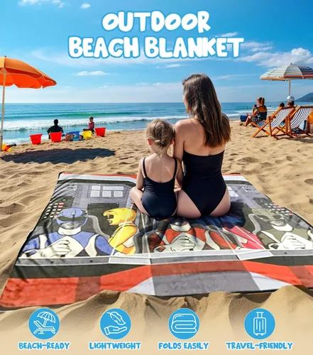 Vista 2 de Surreal Entertainment Power Rangers - Manta de forro polar más suave y cómoda para adultos y niños, mide 60 x 45 pulgadas