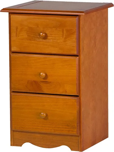 Vista 3 de Palace Imports Mesita de noche Honey Pine