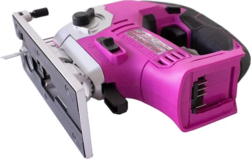 Vista 4 de The Original Pink Box Rompecabezas inalámbrico sin escobillas de iones de litio de 20 V con batería de 2 Ah, rosa