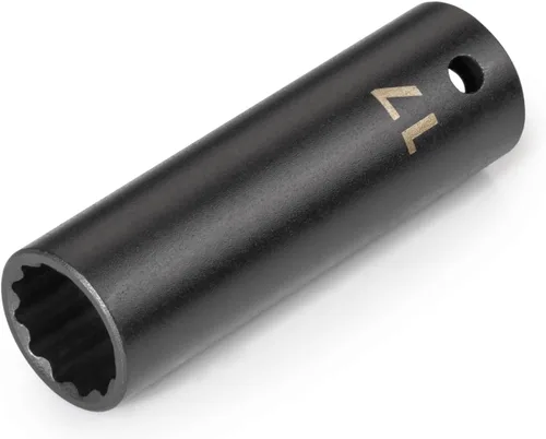 Vista 16 de TEKTON Dado de Impacto de 12 Puntos Poco Profundo de 1/2 Pulgada x 17 mm SID22317