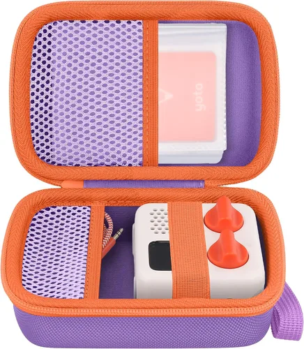 Vista 10 de Estuche rígido co2CREA compatible con el reproductor de música Yoto Mini 2024 Edición para niños, altavoz infantil, reproduce tarjetas