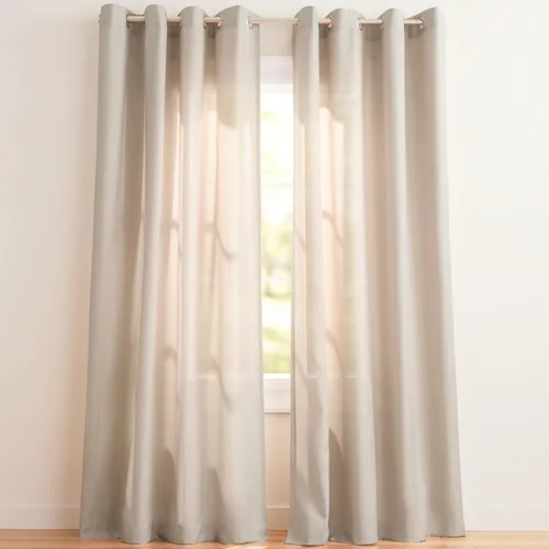 Vista 16 de Exclusive Home Loha - Par de paneles de cortinas de lino con ojales, 54 x 63 pulgadas, color beige