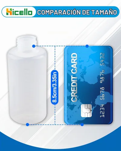Vista 3 de Máquina de coser de plástico Engrasador/dispensador de aceite 4.1 fl oz con pico largo de la boca
