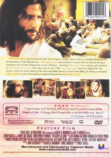Vista 2 de The Gospel of John-Visual Bible DVD-Holy Bible-Bible Stories-Baptism of Jesus-Jesus of Nazareth-Bible-Bible Stories for Children-Temptation of