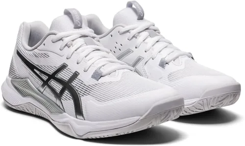 Vista 2 de ASICS Gel-Tactic - Zapatos deportivos de interior para mujer, BlancoPlata pura