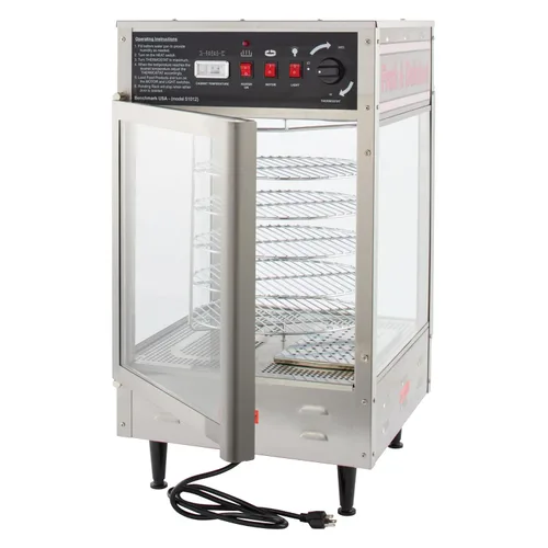 Vista 2 de Benchmark 51012 calentador de pizza y Pretzel con 12 pulgadas de Capacidad de soporte