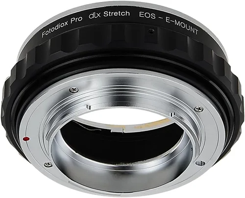 Vista 5 de Fotodiox Adaptador de montaje de lente extensible DLX compatible con lentes Canon EOS EF y EF-S a cámaras Sony E-mount