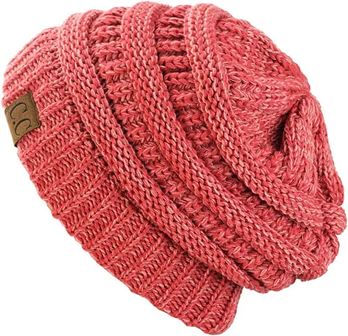 Vista 186 de C.C Trendy Warm Chunky Soft Stretch Cable Knit Beanie