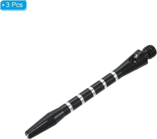 Vista 3 de PATIKIL Ejes de dardos, rosca media de aluminio Dart Tallos Accesorios de dardo para punta de acero