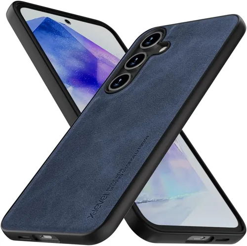 Vista 21 de X-level Funda para Samsung Galaxy A53 5G - Funda delgada de piel sintética de alta calidad para teléfono A53 5G, suave, a prueba de golpes, Marrón
