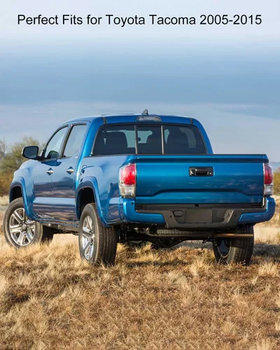 Vista 6 de Cerradura Antirrobo Mejorada para Portón Trasero Compatible con Toyota Tacoma 2005-2015, Cerraduras de Protección de Portón Trasero de Camioneta