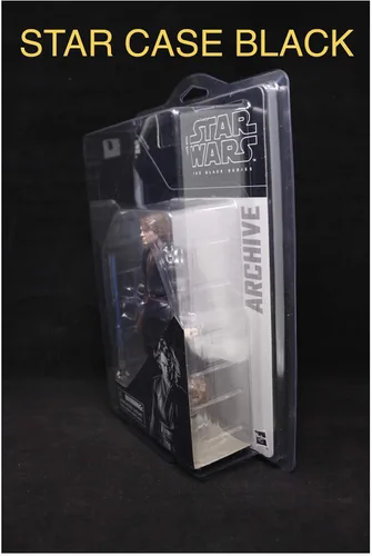 Vista 7 de Protech SSSTAR - Funda de almacenamiento / exhibición de Star Wars Black Series o figuras de tamaño estándar de 6 pulgadas en embalaje rojo